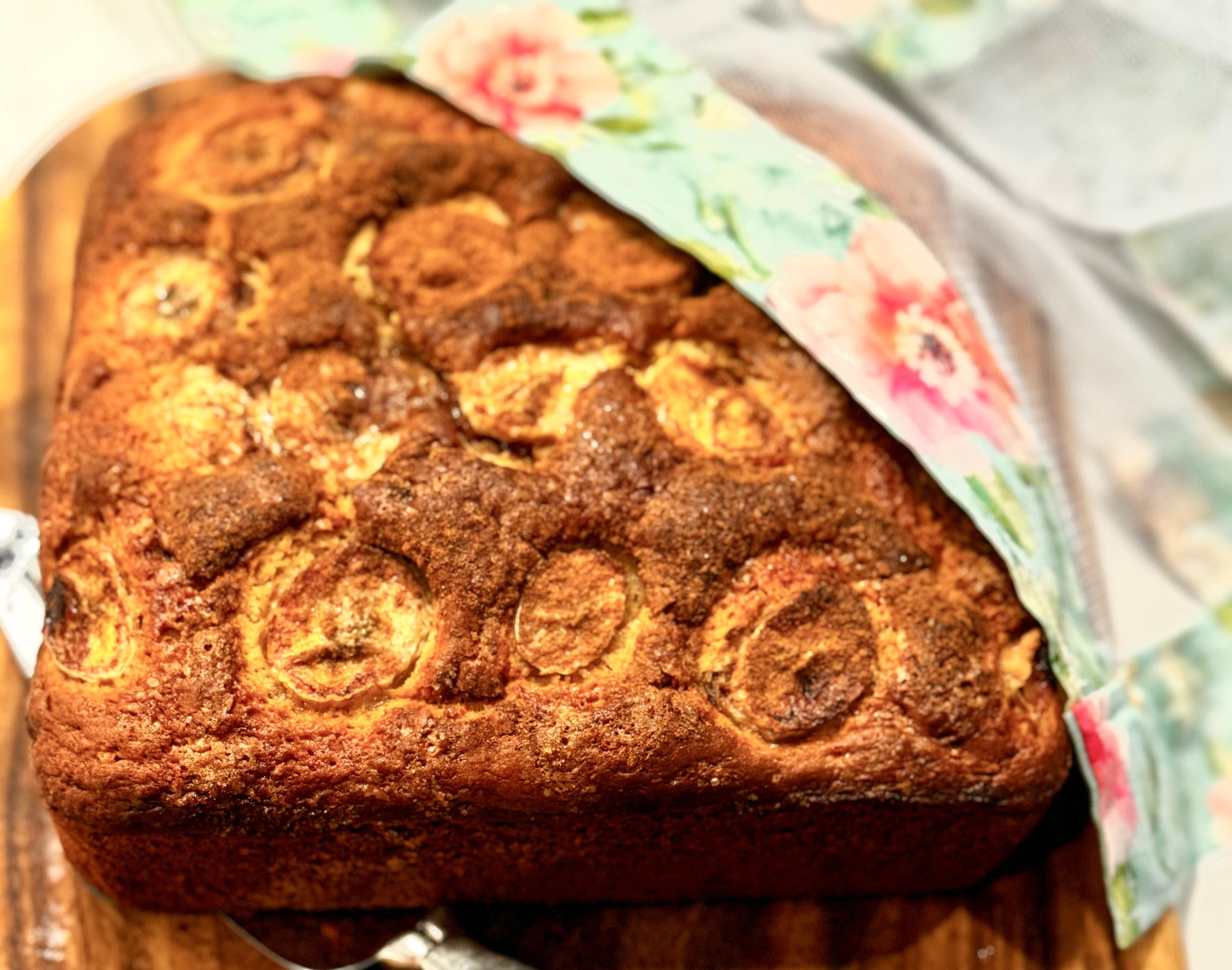 Cinnamon and Brown Sugar Banana Bread — My Glam Twist on a Classic