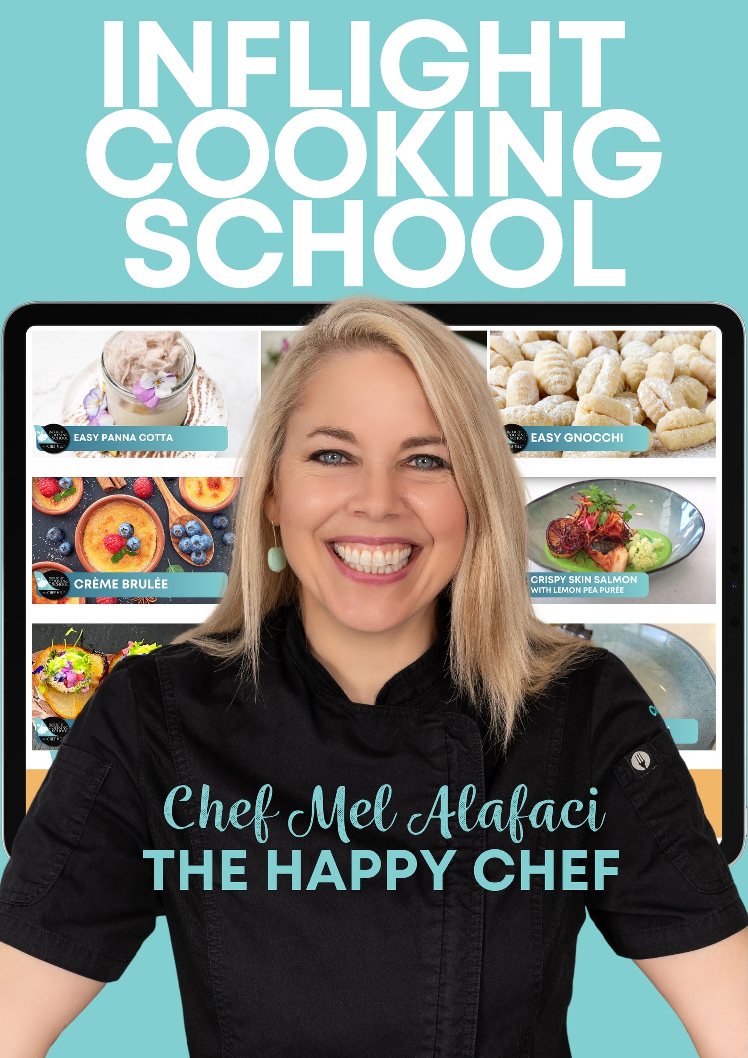 American Airlines takes up my cooking show! - Chef Mel The Happy Chef
