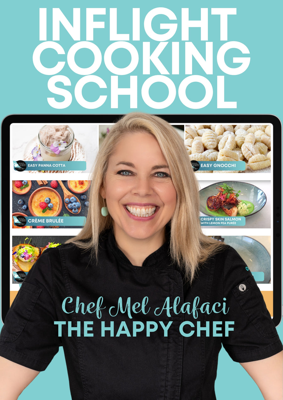 American Airlines takes up my cooking show! - Chef Mel The Happy Chef
