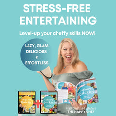 Entertainer’s Quickies Bundle (Cheffy Skills Cookbook + Culinary Quickies Cookbook)