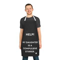 Chef Mel The Happy Chef Apron – Colourful, Stylish Cooking Apron Gift for Foodies, Home Cooks & Kitchen Confidence - Chef Mel The Happy Chef