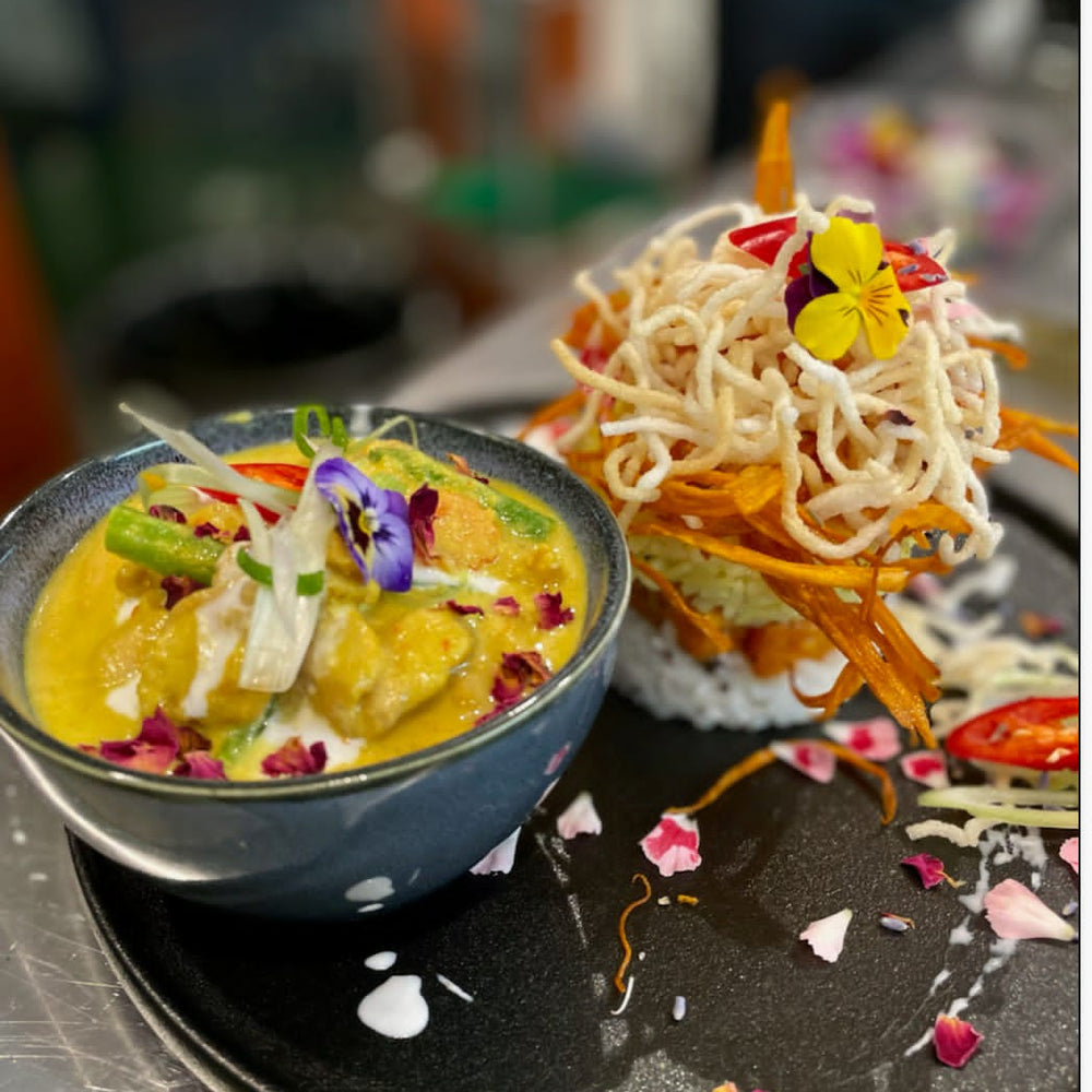 Asian Street Food Cooking Class in Person with Chef Mel
