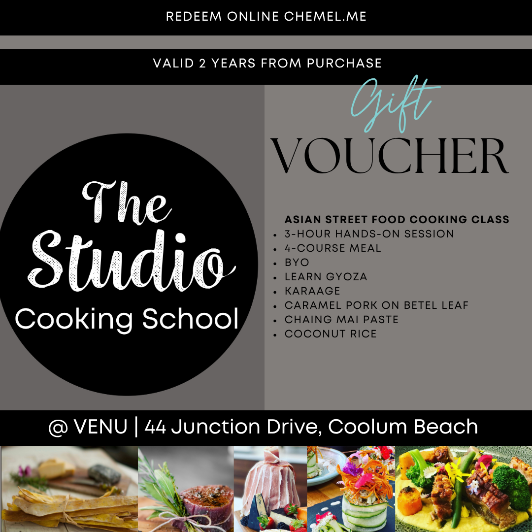 Asian Street Food Cooking Class Gift Voucher